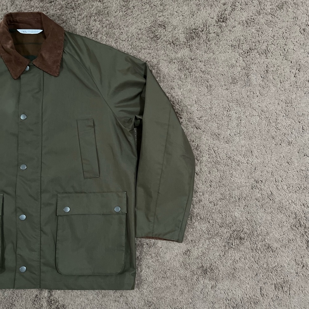 Zara Men’s Combination Collar Jacket Size XL - Picture 3 of 14
